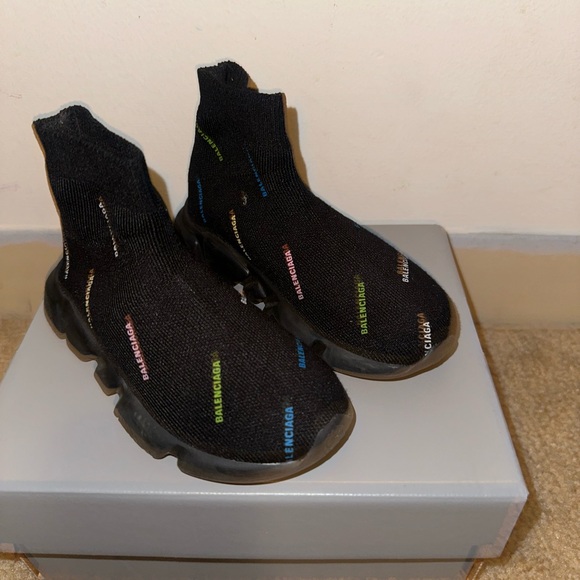 Toddler Balenciaga Sock Trainers Size 25-26 (9c-9.5c) - Picture 8 of 8